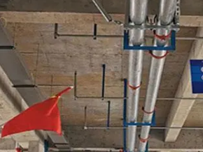 万宁管廊支架的安装方法